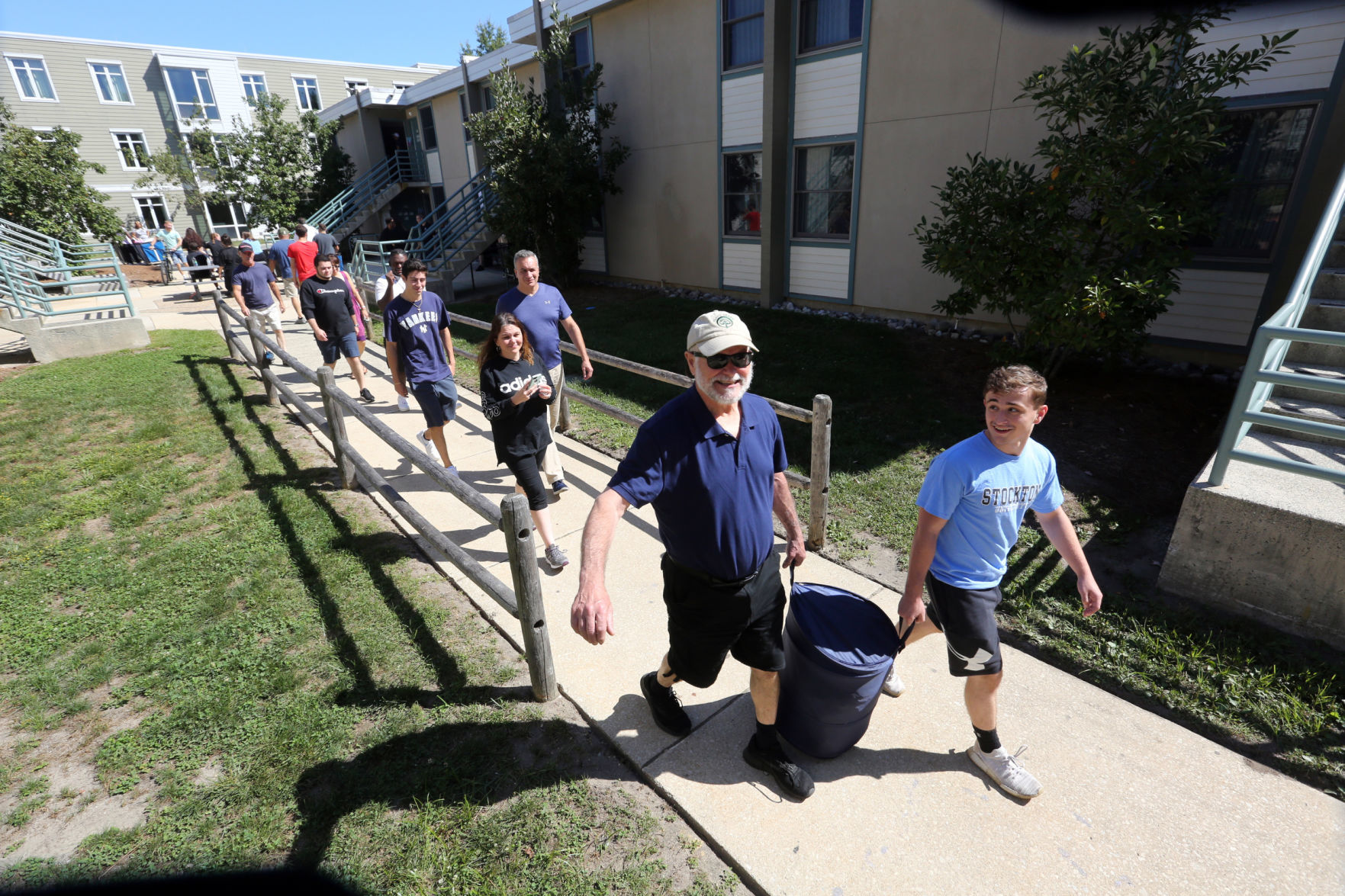 Stockton move in day